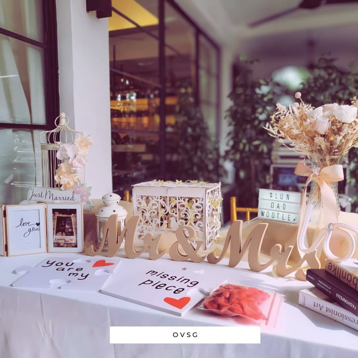 Wedding Reception Photo Display Suite