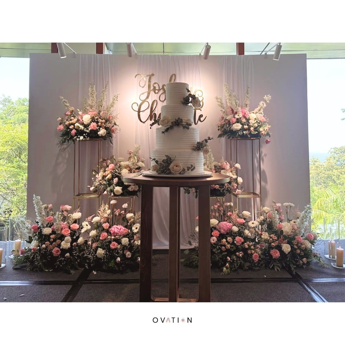 Stage Floral Decorations Singapore - Ovation